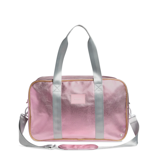 Rockaway Duffle Pink/Silver