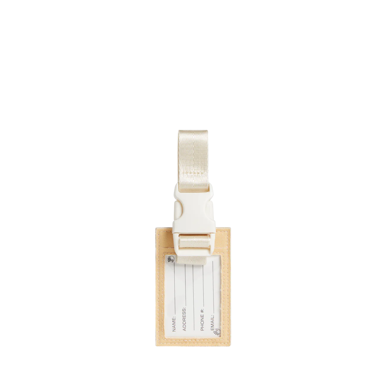 Logan Luggage Tag Gold
