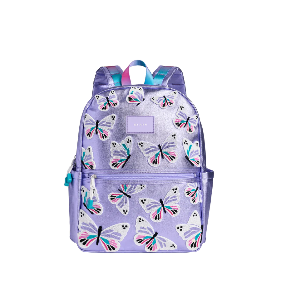 Kane Double Pocket Backpack 3D Butterflies