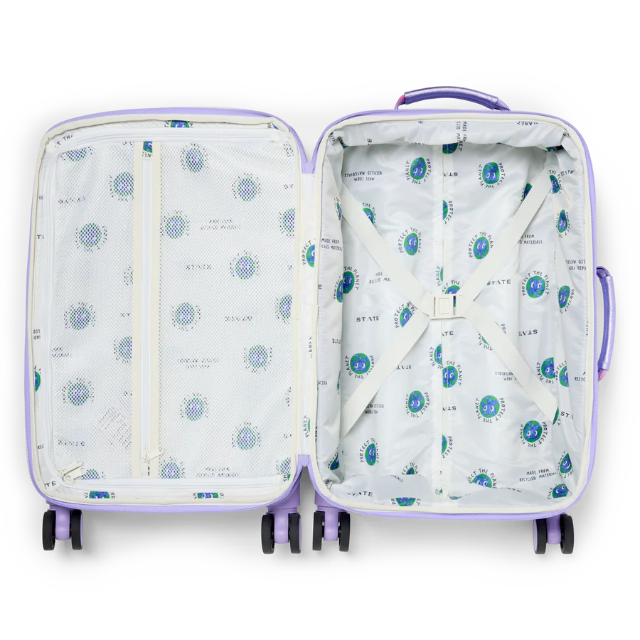 Logan Carry-On Suitcase Butterfly