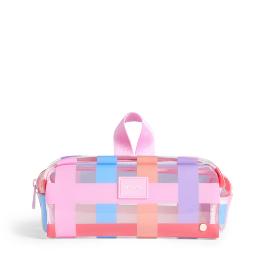 Clinton Pencil Case Multi Plaid