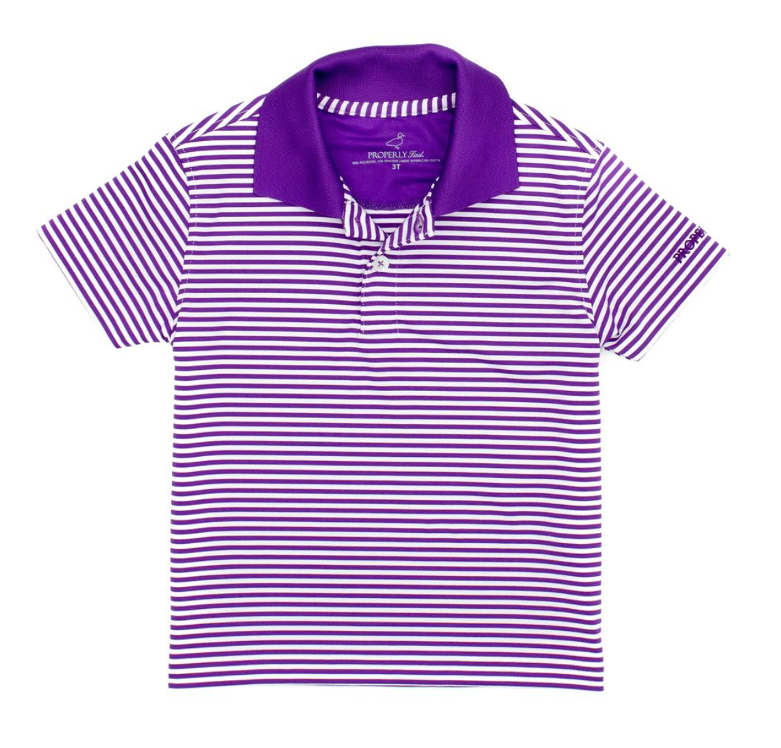 Boys Dallas Polo Purple