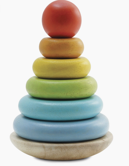 Rainbow Stacking Tower