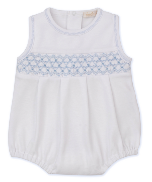 Bubble w/ Hand Smk White/Lt Blue