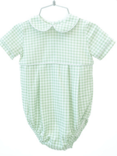 Green Gingham Alexander Bubble