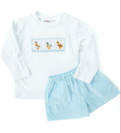 Ducks Beau T-Shirt/Shorts Set