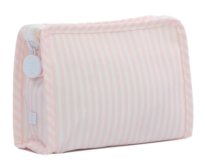 Roadie Small Zip Pouch Pimlico Stripe Pink