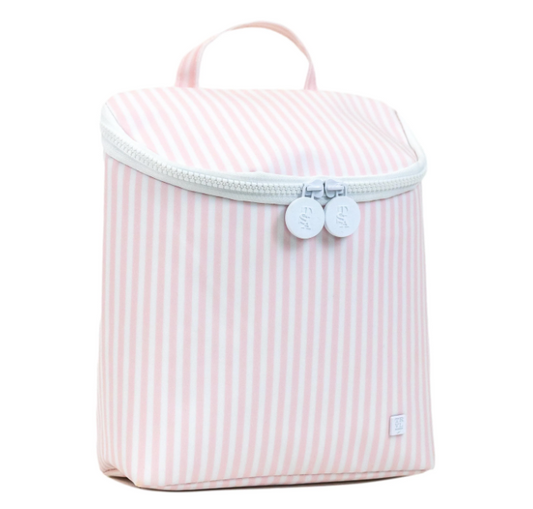 Take Away Insulated Lunch Bag Pimlico Stripe Pink