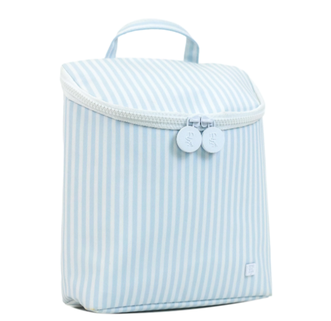 Take Away Insulated Lunch Bag Pimlico Stripe Blue