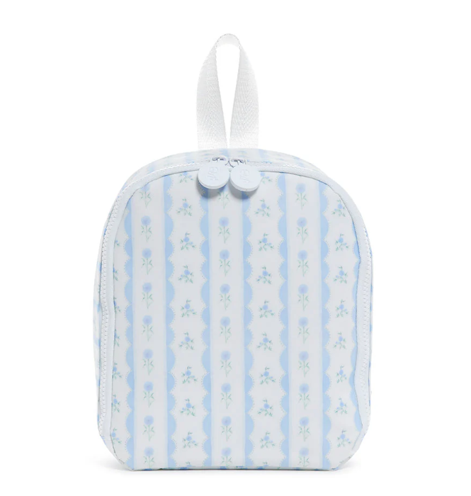 Bring It Lunch Bag Ribbon Floral Blue