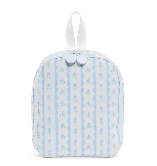 Bring It Lunch Bag Ribbon Floral Blue