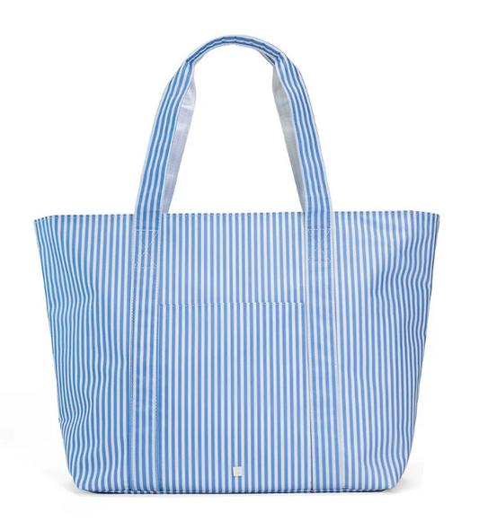 Jumbo XL Tote  Pimlico Stripe Chambray