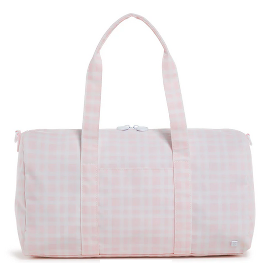 Weekender Pimlico Plaid Pink Duffel Bag