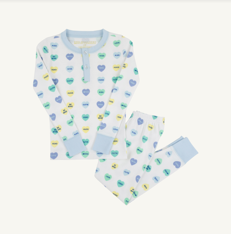 Sutton's Sweet Dreams Set We Heart You Buckhead Blue