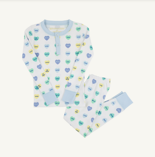 Sutton's Sweet Dreams Set We Heart You Buckhead Blue