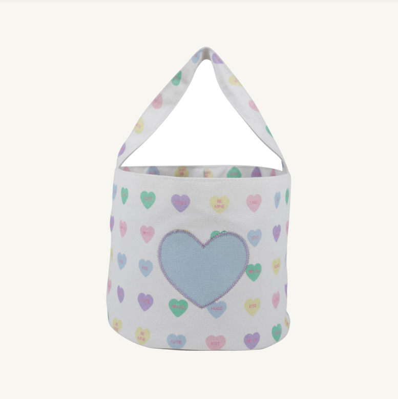 Buckets of Love We Heart You Palm Beach Pink/Lauderdale Lavender Microdot