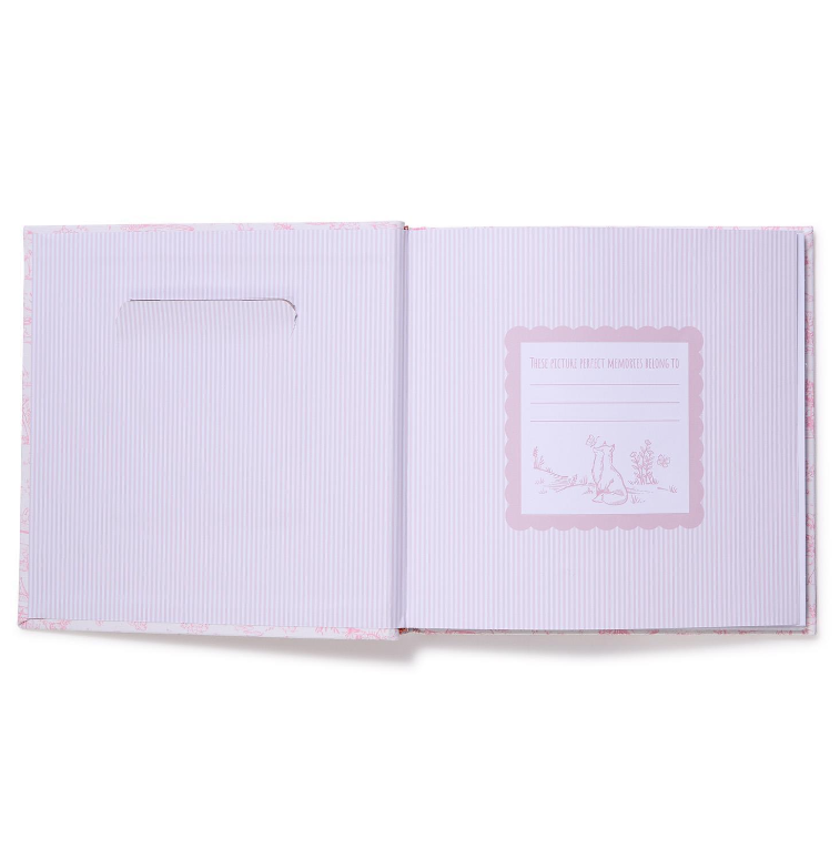 Animal Toile Fabric Cover Photo Album