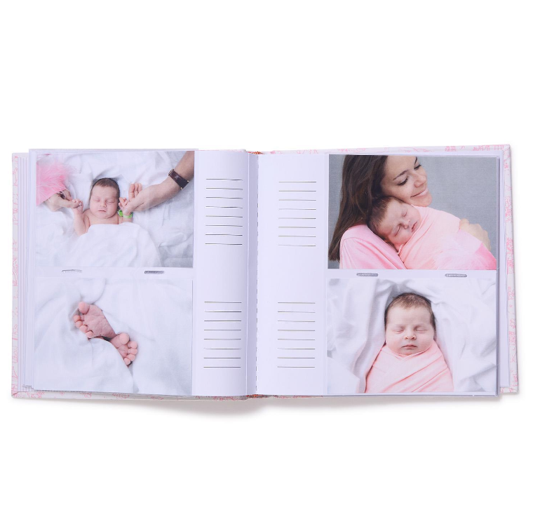 Animal Toile Fabric Cover Photo Album