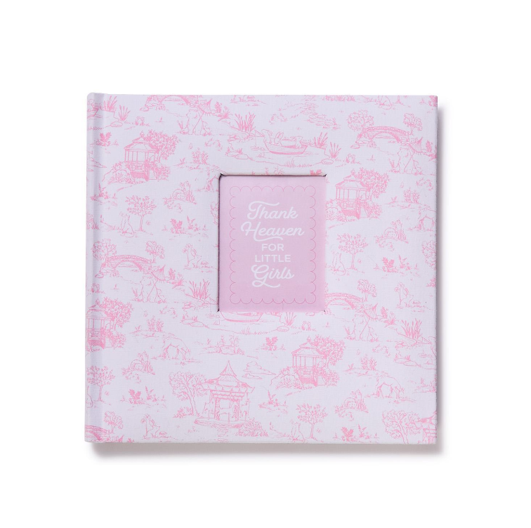 Animal Toile Fabric Cover Photo Album