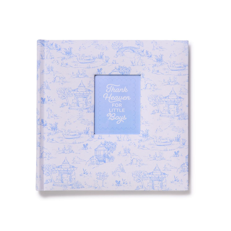 Animal Toile Fabric Cover Photo Album