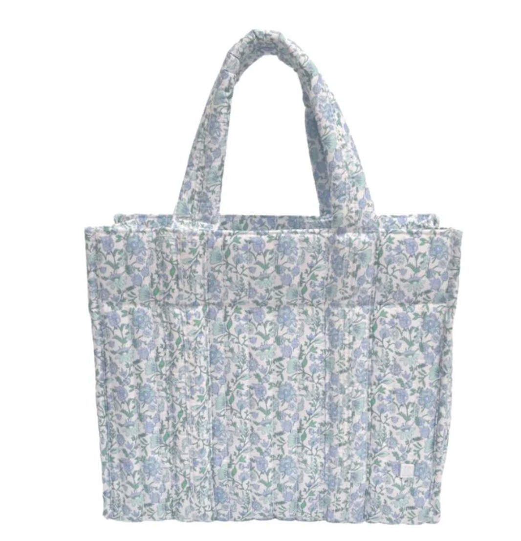 Quilted Mini Go Go Tote Hamptons Floral