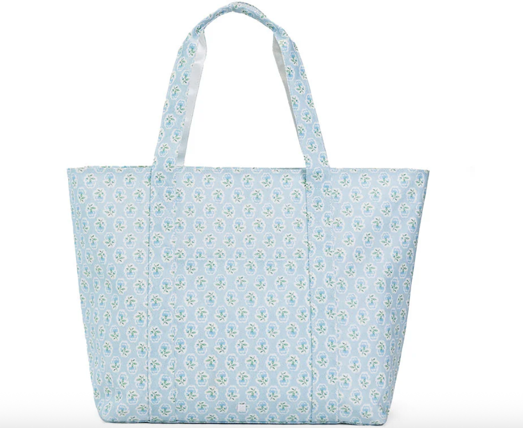 Jumbo XL Tote Petite Fleur Blue