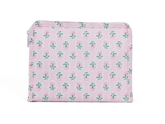 Roadie Medium Zip Pouch Petite Fleur Pink