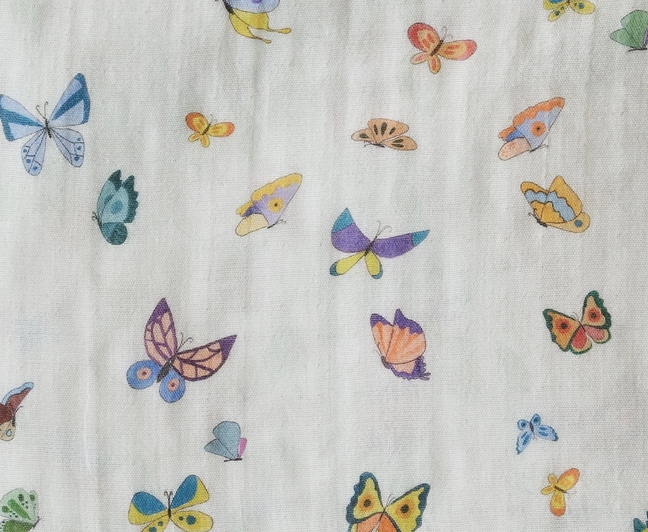 Madame Butterfly Zippered One-Piece