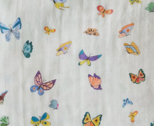Madame Butterfly Zippered One-Piece