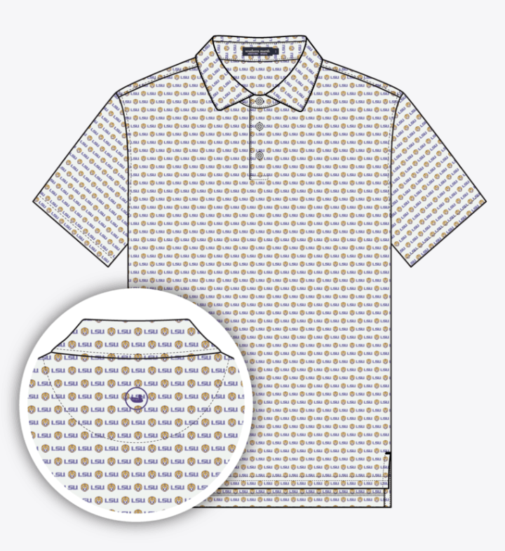 Youth Collegiate Performance Polo White