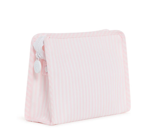 Roadie Medium Zip Pouch Pimlico Stripe Pink