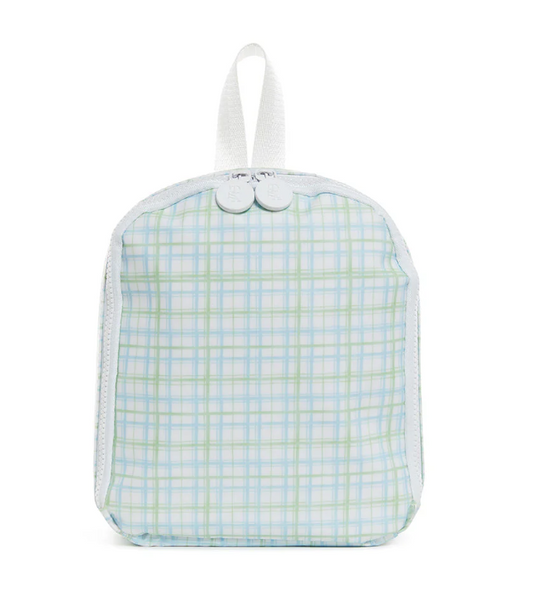 Bring It Lunch Bag Classic Plaid Green