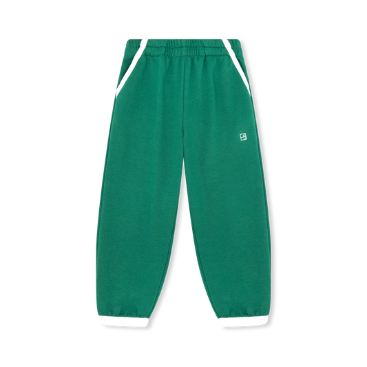 Beloved Banded Pant Augusta Green/Pure Coconut
