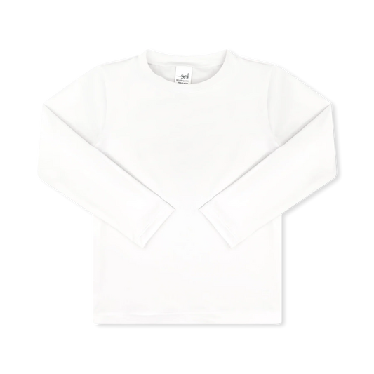 Bradley Basic T Long Sleeve Pure Coconut