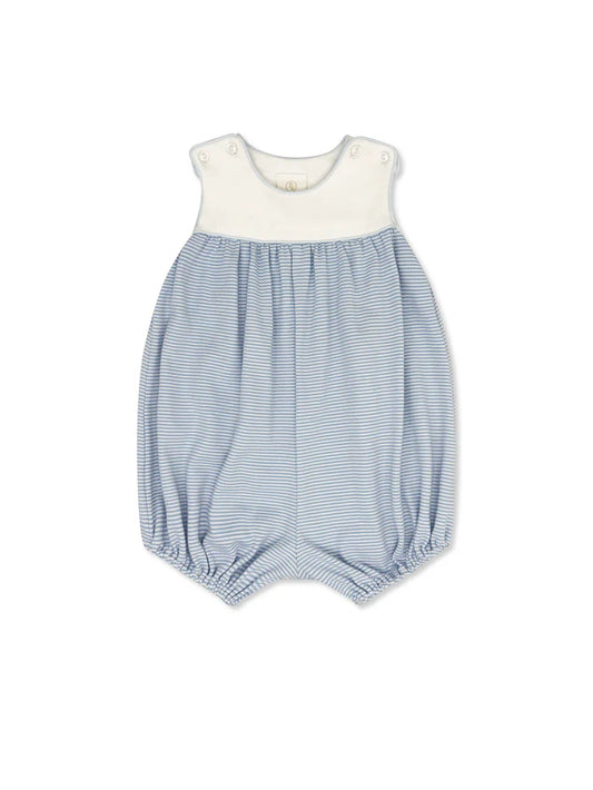 Charming Bubble Seaside Blue Ministripe