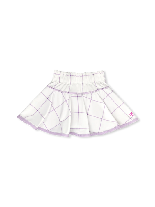 Quinn Skort Pure Coconut Willington Windowpane