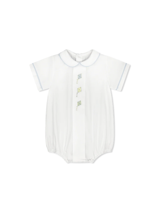 Palmer Bubble Classic White with Kite Embroidery
