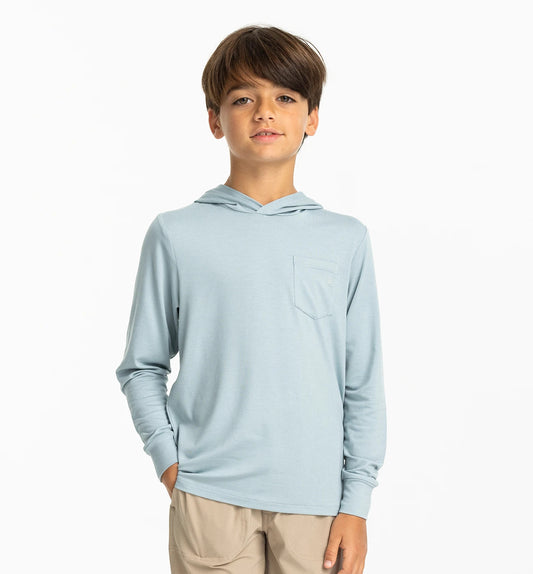 Youth Bambo Shade Hoodie Ocean Mist