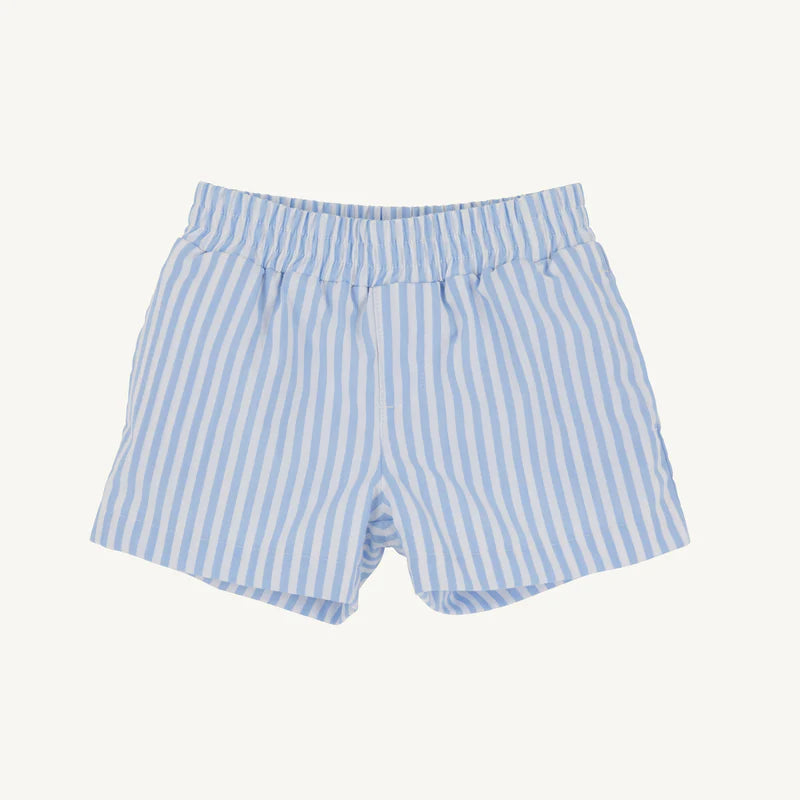 Sheffield Shorts Beale Street Blue Stripe/Grace Bay Green Stork