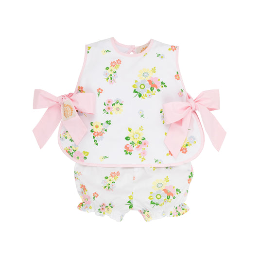 Talbott Tie Side w/ Bloomers Biltmore Blooms