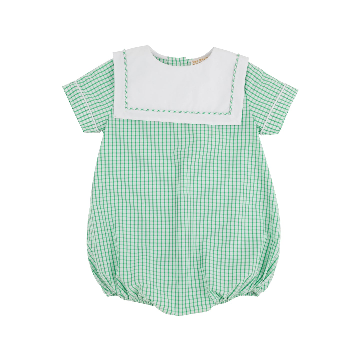 Townes Top Sail Bubble Woven Yarn Kiawah Kelly Green Windowpane/Worth Ave White