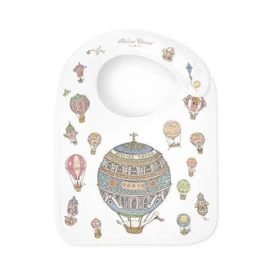 Satin Bib Hot Air Balloons