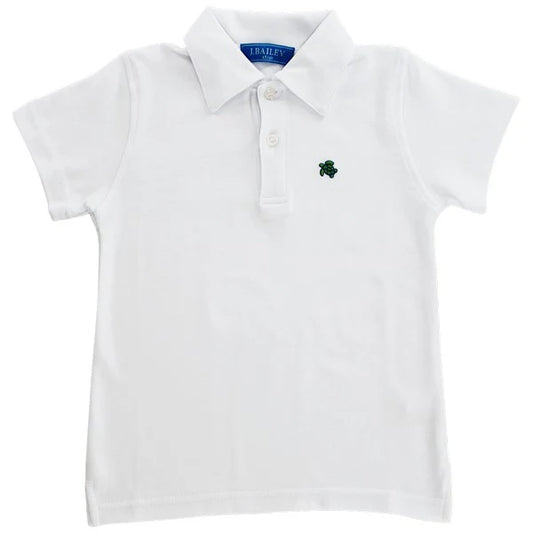 Henry Short Sleeve Polo White