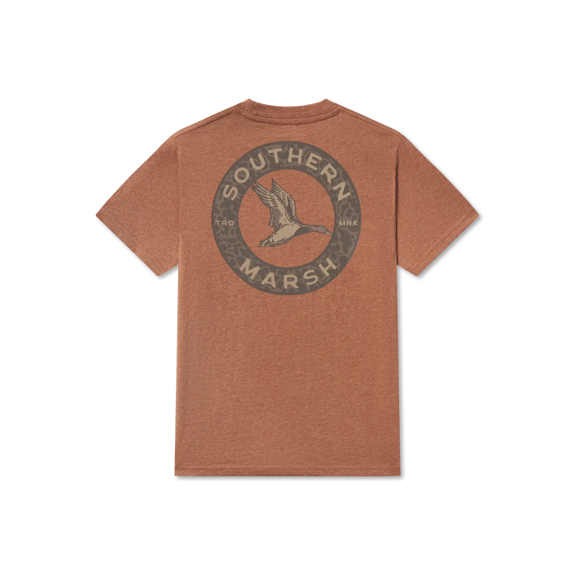 Youth Inflight Camo Tee Washed Walnut