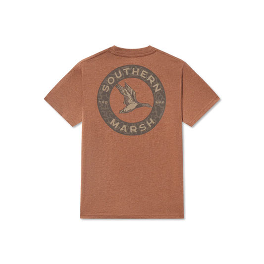 Youth Inflight Camo Tee Washed Walnut