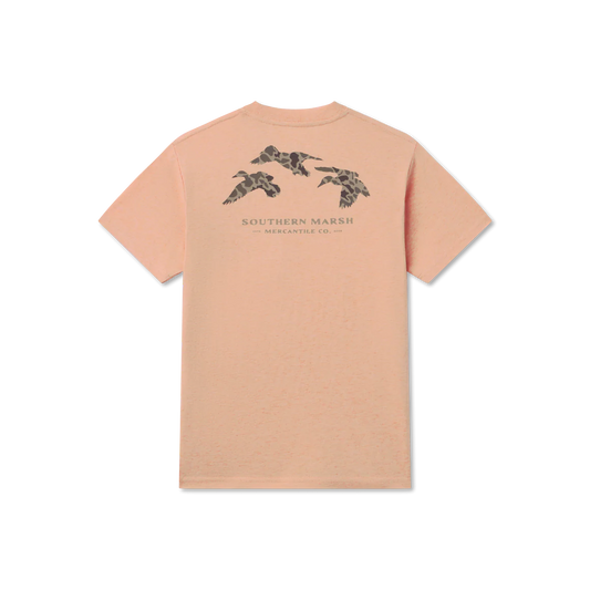 Youth Originals Camo Flying Ducks Washed Sherbet