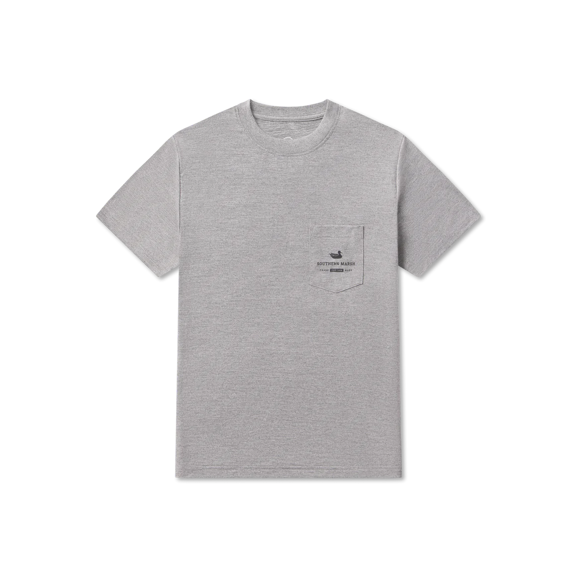 Youth Fieldtec Pro Heathered Tee Midnight Gray