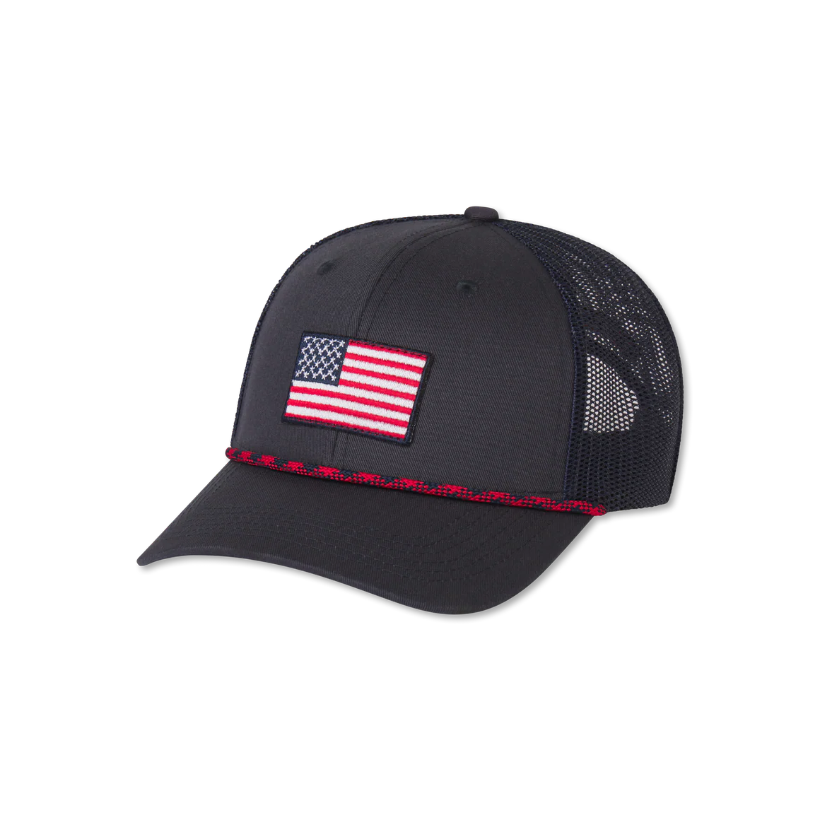 Youth Trucker Hat Liberty Dark Bluebonnet