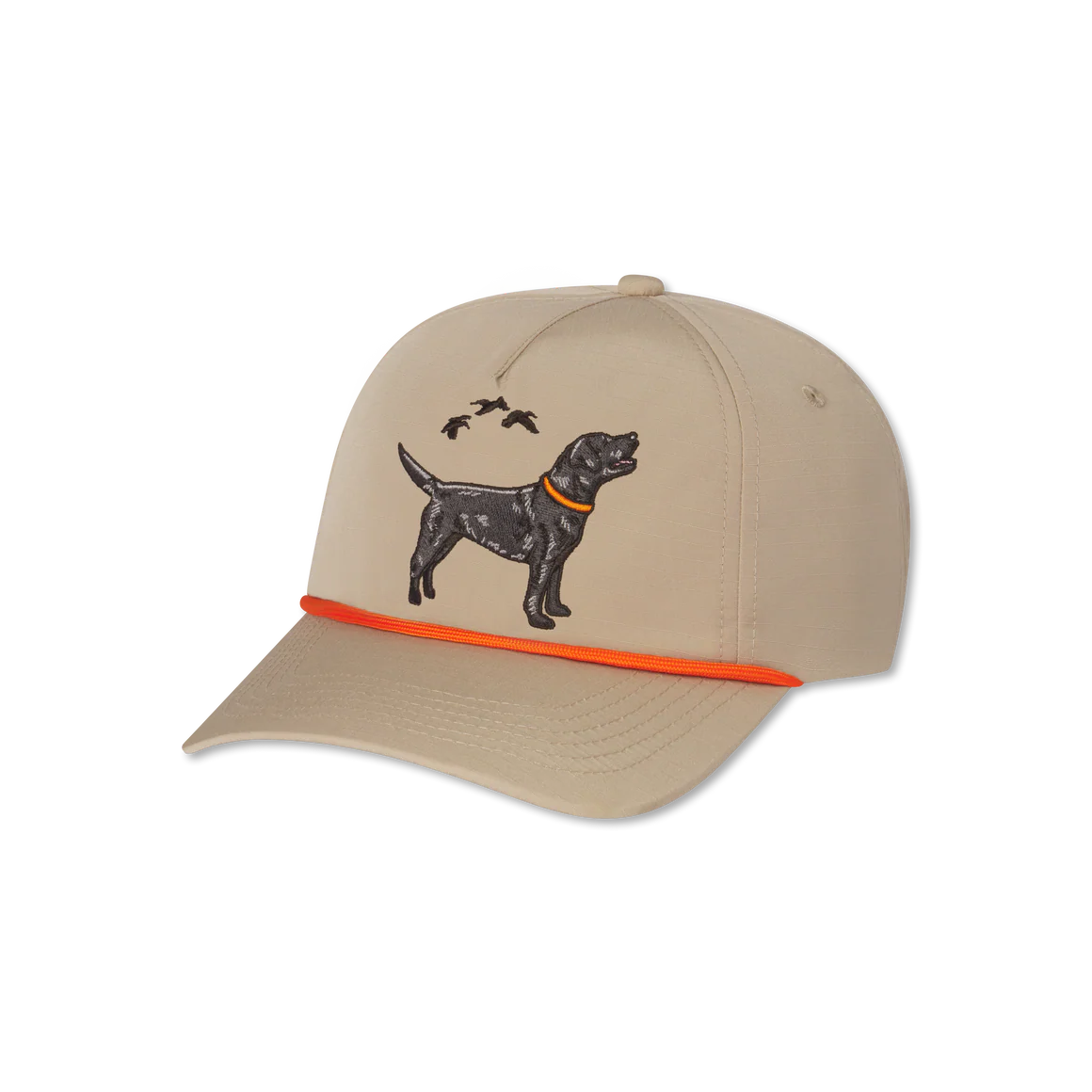 Youth Ensenada Rope Hat Wildlife Black Lab Khaki
