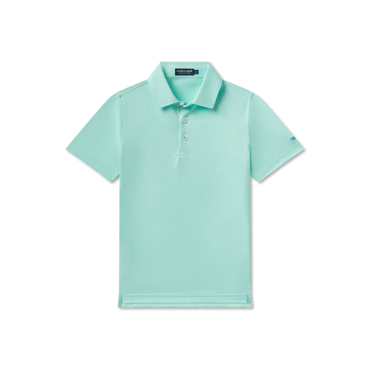 Youth Varsity Performance Polo Antigua Blue